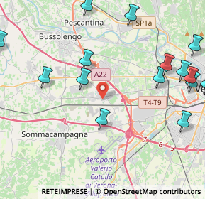 Mappa Via Kennedy, 37060 Sona VR, Italia (6.10368)