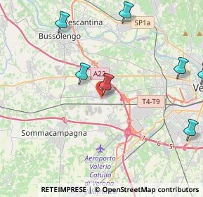 Mappa Via Kennedy, 37060 Sona VR, Italia (7.334)