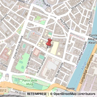 Mappa Via Don Gaspare Bertoni, 4, 37122 Verona, Verona (Veneto)