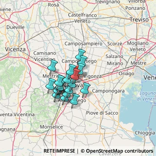 Mappa Via Guglielmo Geremia, 35133 Padova PD, Italia (9.58)