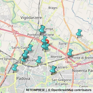 Mappa Via Guglielmo Geremia, 35133 Padova PD, Italia (2.015)
