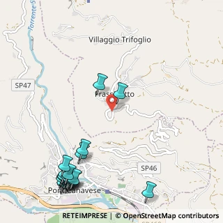 Mappa Via Capelli, 10080 Frassinetto TO, Italia (1.555)