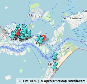 Mappa Calle de Quintavale, 30122 Venezia VE, Italia (2.0495)