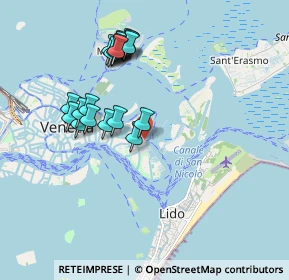 Mappa Calle de Quintavale, 30122 Venezia VE, Italia (1.7865)