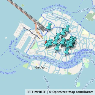 Mappa Campo dei Carmini, 30123 Venezia VE, Italia (0.7125)