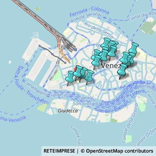 Mappa Campo dei Carmini, 30123 Venezia VE, Italia (0.8385)