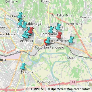 Mappa Via Galileo Galilei, 37121 Verona VR, Italia (2.02143)