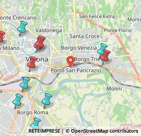 Mappa Via Galileo Galilei, 37121 Verona VR, Italia (2.80727)