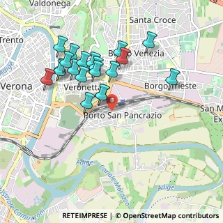 Mappa Via Galileo Galilei, 37121 Verona VR, Italia (0.918)