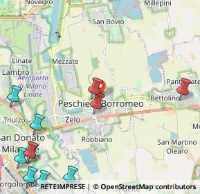 Mappa Via Dante Alighieri, 20068 Peschiera Borromeo MI, Italia (3.20273)