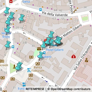Mappa Via Gian Matteo Giberti, 37122 Verona VR, Italia (0.04)