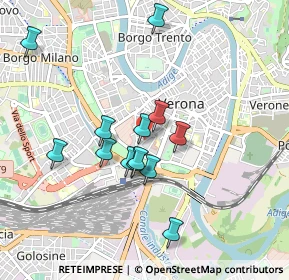 Mappa Via Gian Matteo Giberti, 37122 Verona VR, Italia (0.80462)