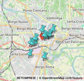 Mappa Via Gian Matteo Giberti, 37122 Verona VR, Italia (0.9525)