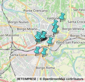 Mappa Via Gian Matteo Giberti, 37122 Verona VR, Italia (0.80933)