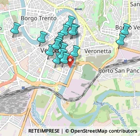 Mappa Lungadige Capuleti, 37122 Verona VR, Italia (0.78412)