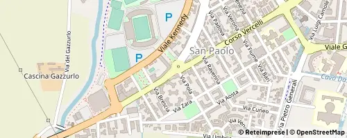 Mappa Novara