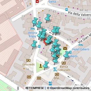 Mappa Via Giovanni della Casa, 37038 Verona VR, Italia (0.03909)