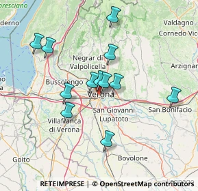 Mappa Via Giovanni della Casa, 37038 Verona VR, Italia (12.63667)