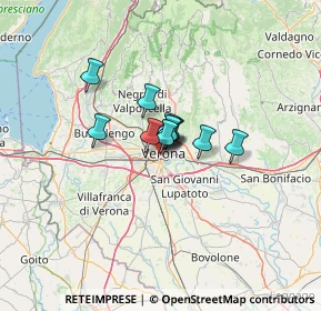 Mappa Via Giberti Gian Matteo, 37122 Verona VR, Italia (6.22273)