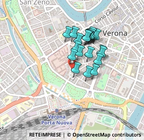 Mappa Via Giberti Gian Matteo, 37122 Verona VR, Italia (0.309)