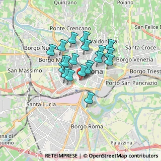Mappa Via Giovanni della Casa, 37038 Verona VR, Italia (1.211)