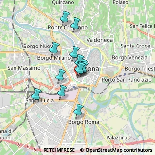 Mappa Via Giovanni della Casa, 37038 Verona VR, Italia (1.30615)