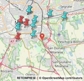 Mappa Rogoredo Stazione FS, 20139 Milano MI, Italia (4.35083)