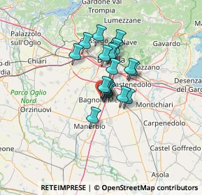 Mappa Via Pedrocca, 25021 Bagnolo Mella BS, Italia (8.19526)