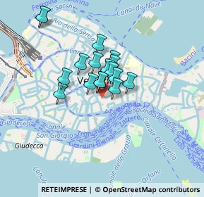 Mappa San marco bacino orseolo, 30124 Venezia VE, Italia (0.59824)