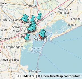 Mappa Fondamenta Orseolo, 30124 Venezia VE, Italia (9.72429)