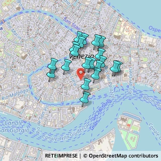 Mappa Fondamenta Orseolo, 30124 Venezia VE, Italia (0.323)