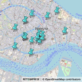 Mappa Fondamenta Orseolo, 30124 Venezia VE, Italia (0.4145)