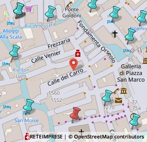 Mappa San marco bacino orseolo, 30124 Venezia VE, Italia (0.1255)