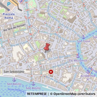 Mappa Sestiere Dorsoduro, 2899, 30123 Venezia, Venezia (Veneto)