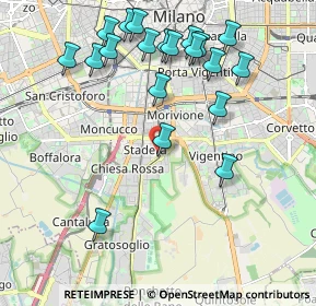 Mappa Piazza Agrippa, 20141 Milano MI, Italia (2.23)