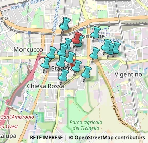 Mappa Piazza Agrippa, 20141 Milano MI, Italia (0.637)