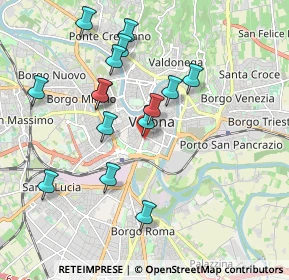 Mappa Corso porta nuova, 37122 Verona VR, Italia (1.84933)