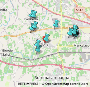 Mappa Piazza della Vittoria, 37060 Sona VR, Italia (2.0425)