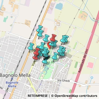 Mappa Via Primo Maggio, 25021 Bagnolo Mella BS, Italia (0.275)