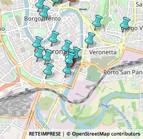 Mappa Lung'adige Capuleti, 37122 Verona VR, Italia (0.987)