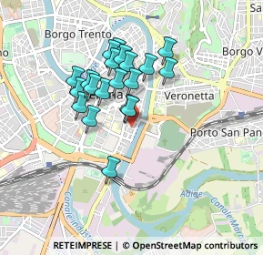 Mappa Lung'adige Capuleti, 37122 Verona VR, Italia (0.718)