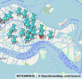 Mappa Calle del Vin, 30122 Venezia VE, Italia (0.95)