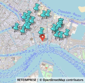 Mappa Riva degli Schiavoni, 30122 Venezia VE, Italia (0.4645)