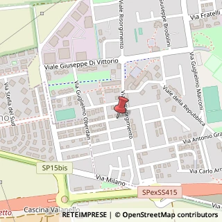 Mappa Via G. Missori,  4, 20090 Pantigliate, Milano (Lombardia)