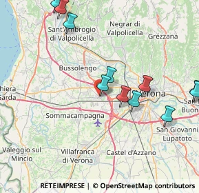 Mappa Piazza Martiri d. Libertà, 37060 Lugagnano VR, Italia (8.81182)