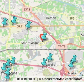 Mappa Piazza Martiri d. Libertà, 37060 Lugagnano VR, Italia (3.37)