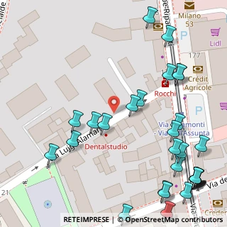 Mappa Via Luigi Alamanni, 20141 Milano MI, Italia (0.08667)