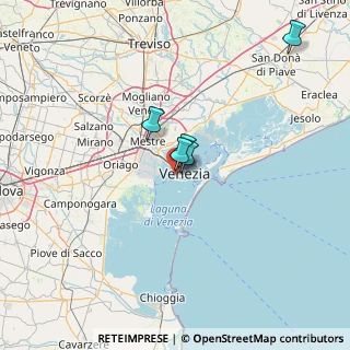 Mappa Canale di scomenzera, 30135 Venezia VE, Italia (34.37625)