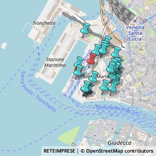 Mappa Canale di scomenzera, 30135 Venezia VE, Italia (0.375)
