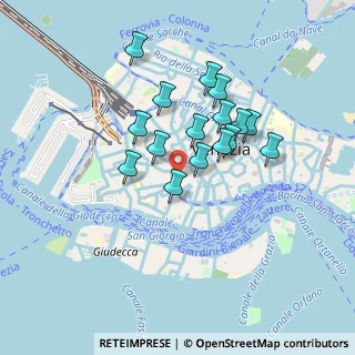 Mappa Calle Morolin, 30124 Venezia VE, Italia (0.71)